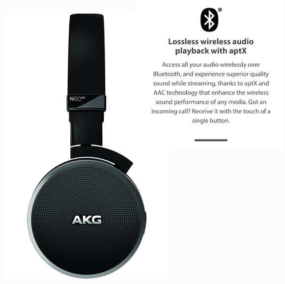 BRAND NEW AKG N60NC Wireless Bluetooth Noise Headphones - Picture 3 of 16